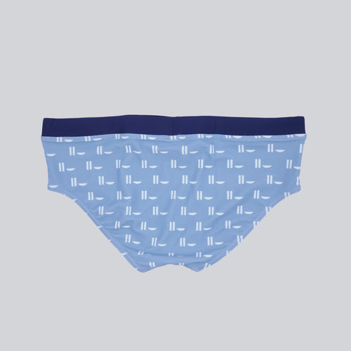 MÏAU Club Brief Brasilia Blue Coaster men's swim brief