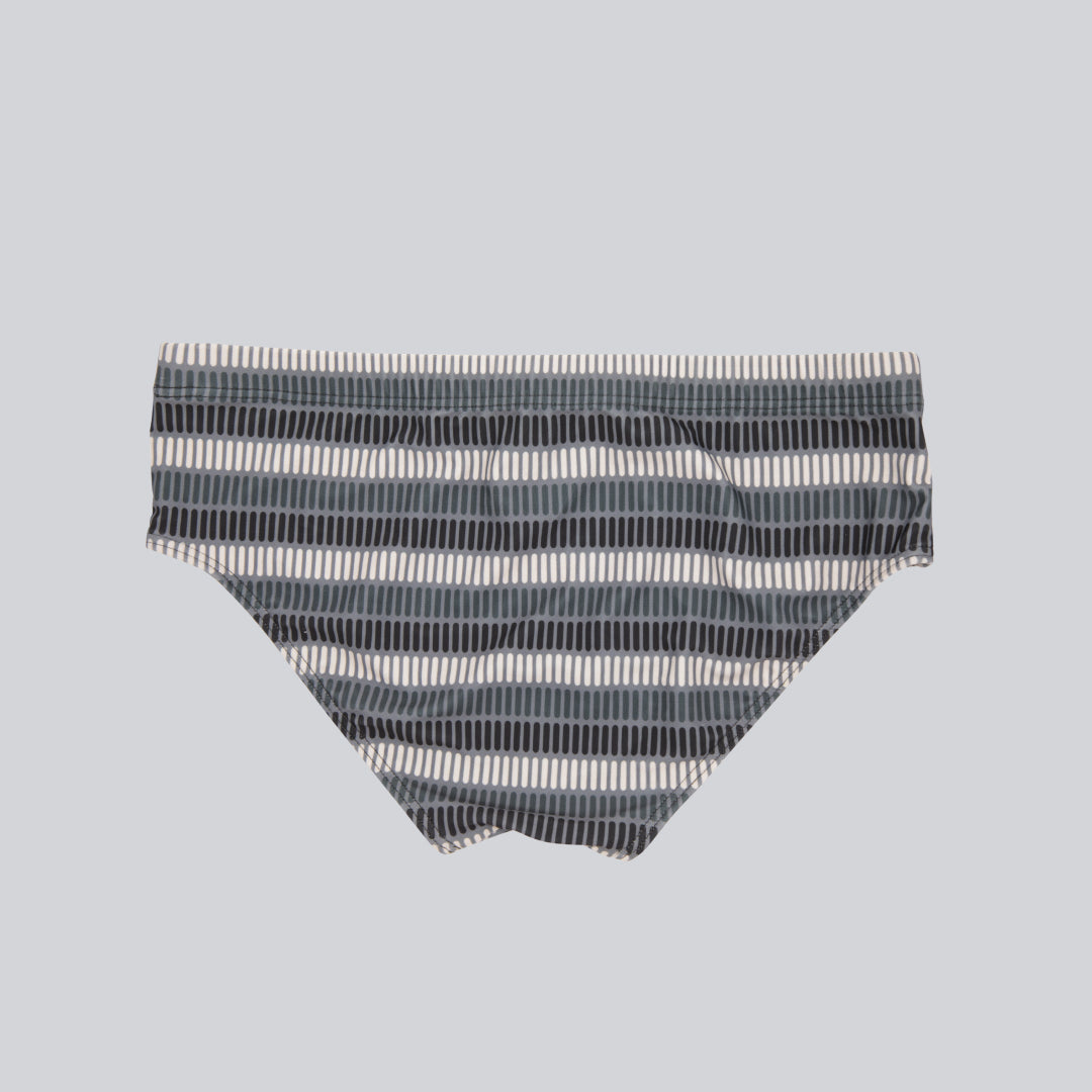 MÏAU Smart Brief Tongue Grey men's swim brief