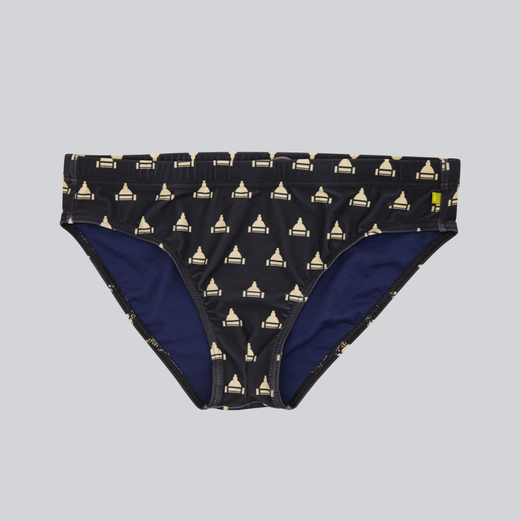 MÏAU Sport Brief Salvador Purpleish men's swim brief