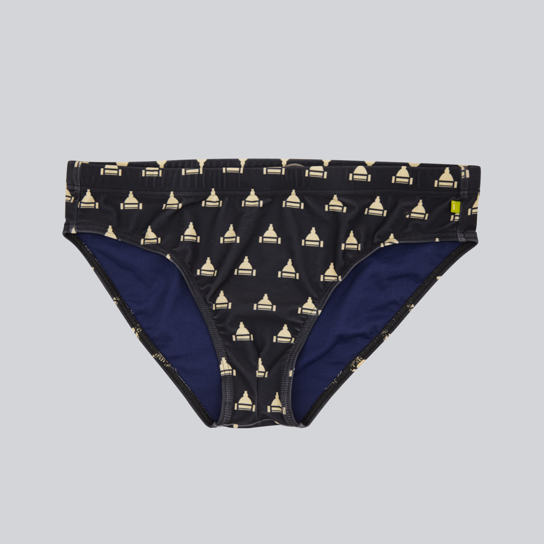 MÏAU Sport Brief Salvador Purpleish men's swim brief