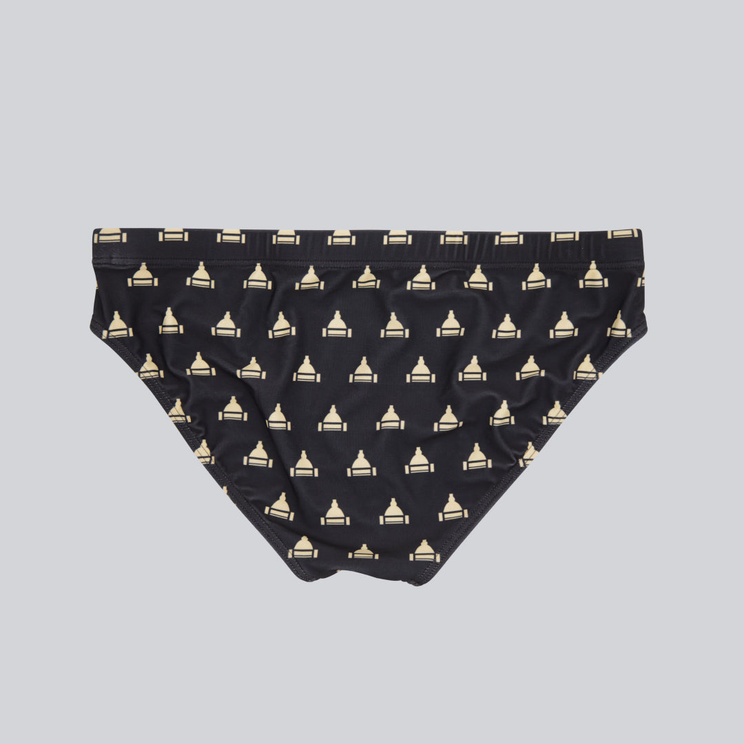 MÏAU Sport Brief Salvador Purpleish men's swim brief