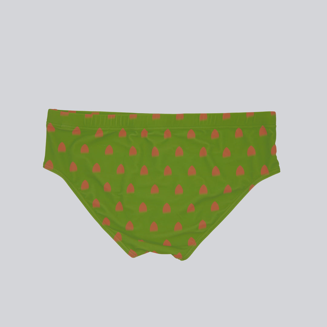 MÏAU Smart Brief Sugarloaf Golf Green men's swim brief