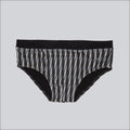 MÏAU Club Brief Line Grey men's swim brief