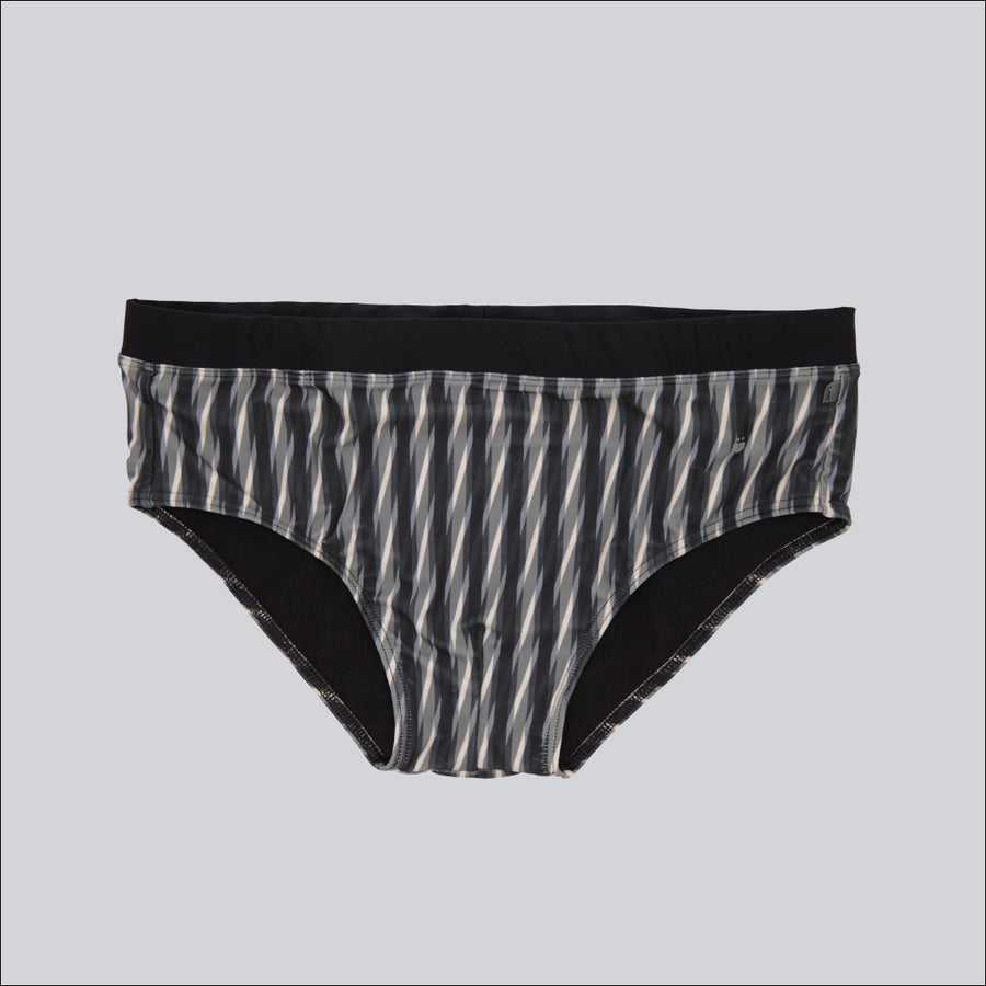 Club Brief Line Grey