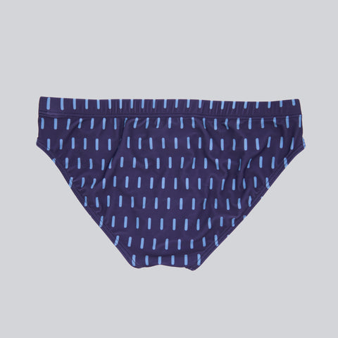 Swimsuit Sport Brief Togue Infinity Blue