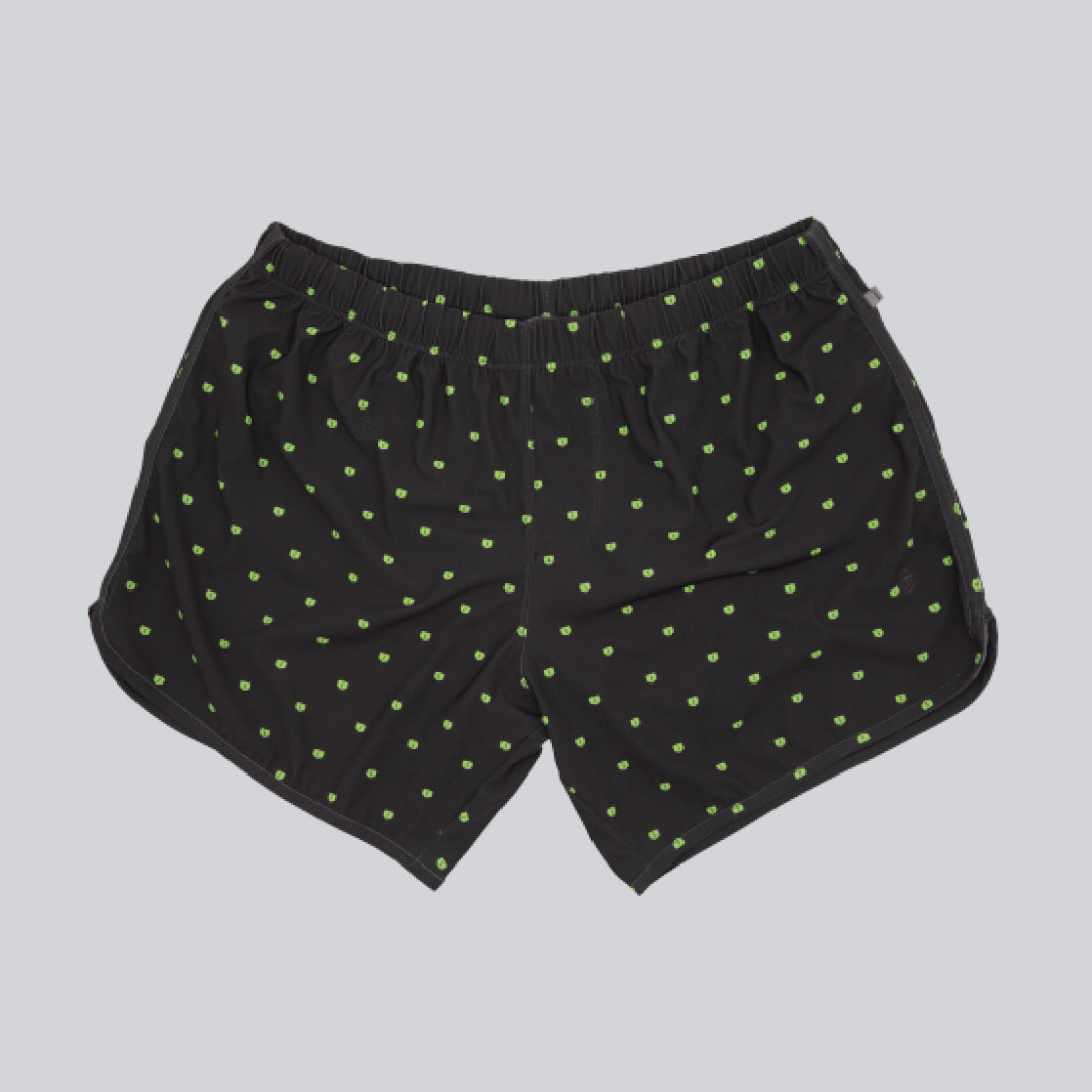 MÏAU Rocky Sport Short Cat Club Black men's swim shorts