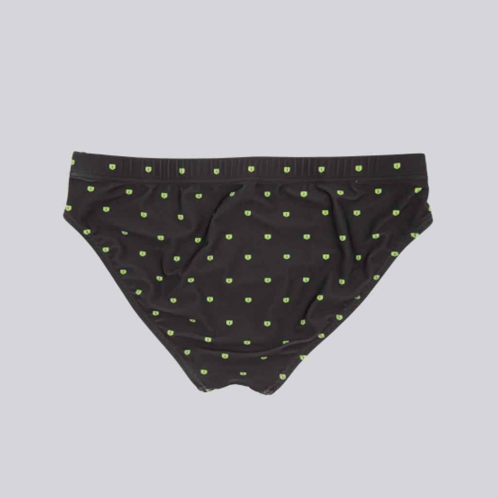 MÏAU Sport Brief Cat Club Black men's swim brief