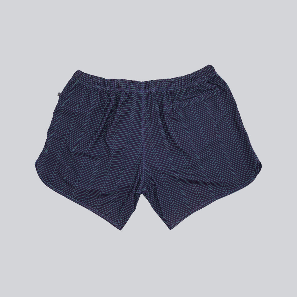 MÏAU Rocky Sport Short Line Infinite Blue men's swim shorts