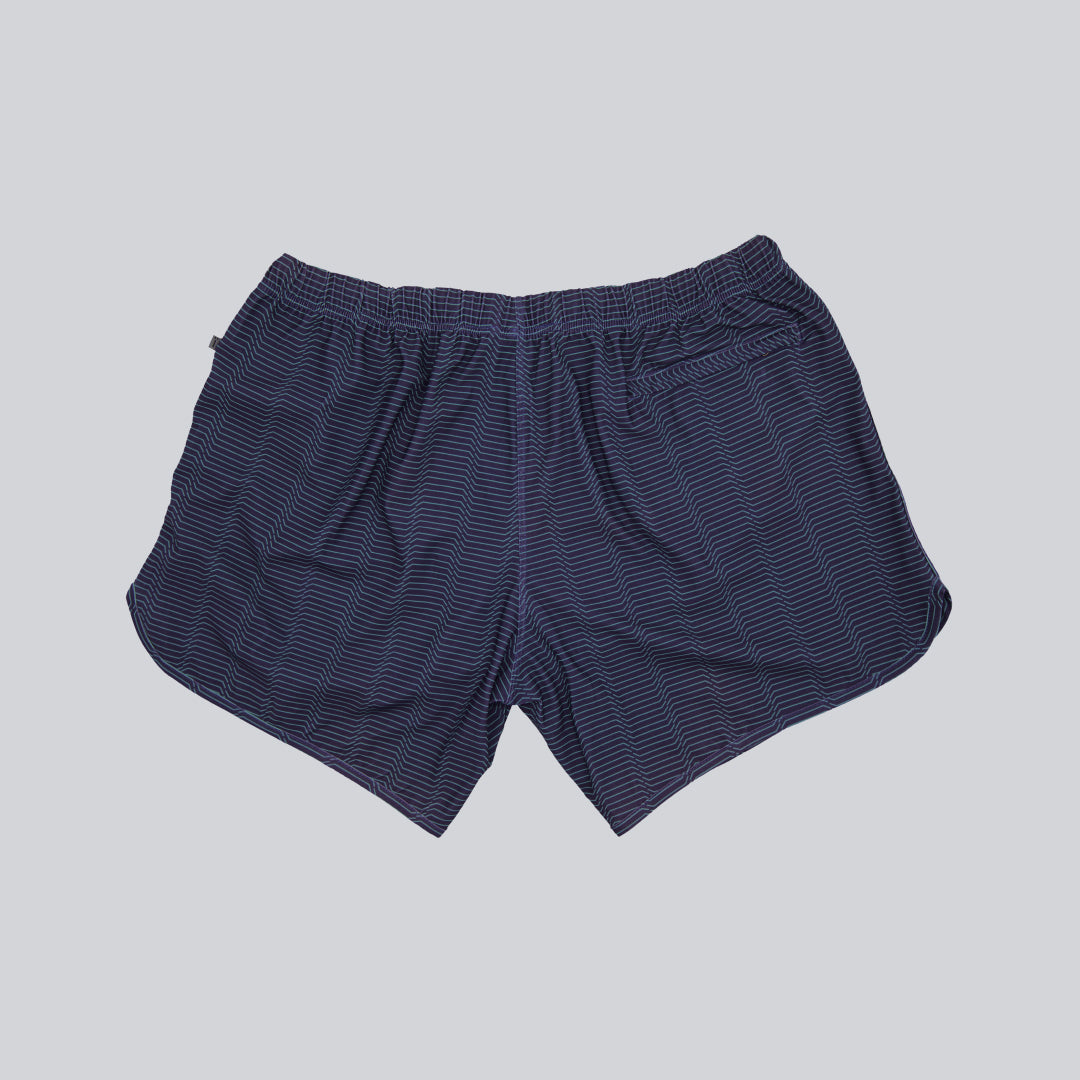 MÏAU Rocky Sport Short Line Infinite Blue men's swim shorts