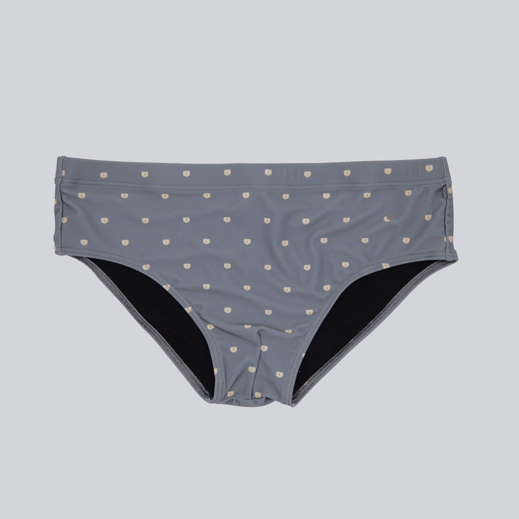 MÏAU Smart Brief Cat Grey men's swim brief