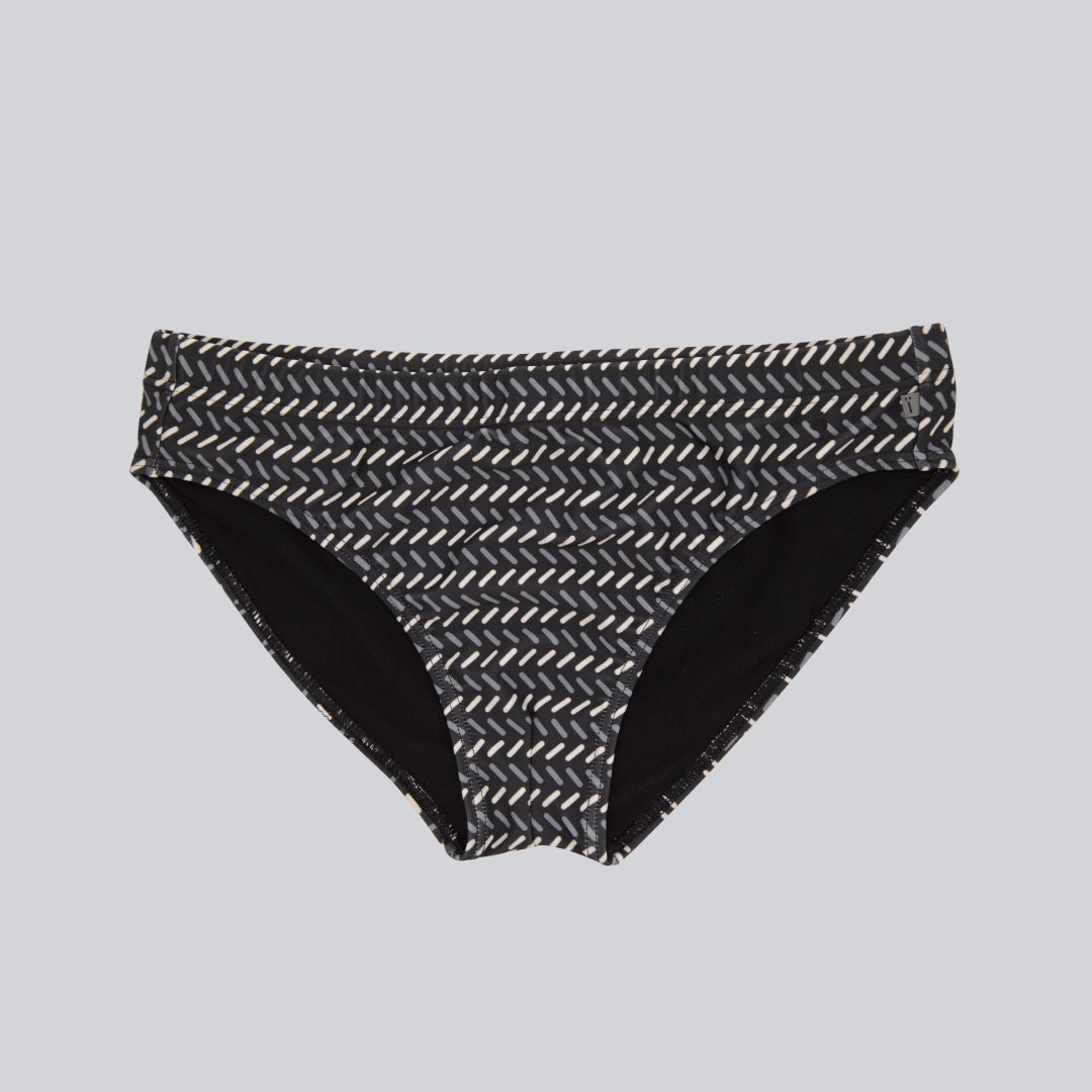 MÏAU Sport Brief Tongue Club Black men's swim brief