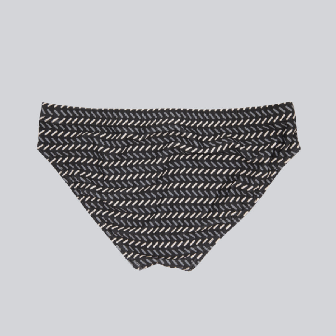 MÏAU Sport Brief Tongue Club Black men's swim brief