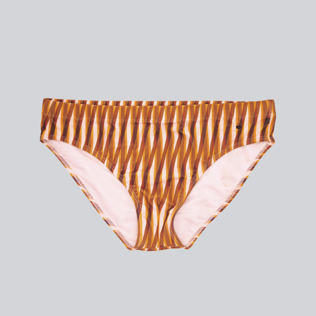 MÏAU Sport Brief Line Orangerie men's swim brief