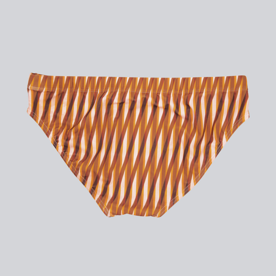 MÏAU Sport Brief Line Orangerie men's swim brief