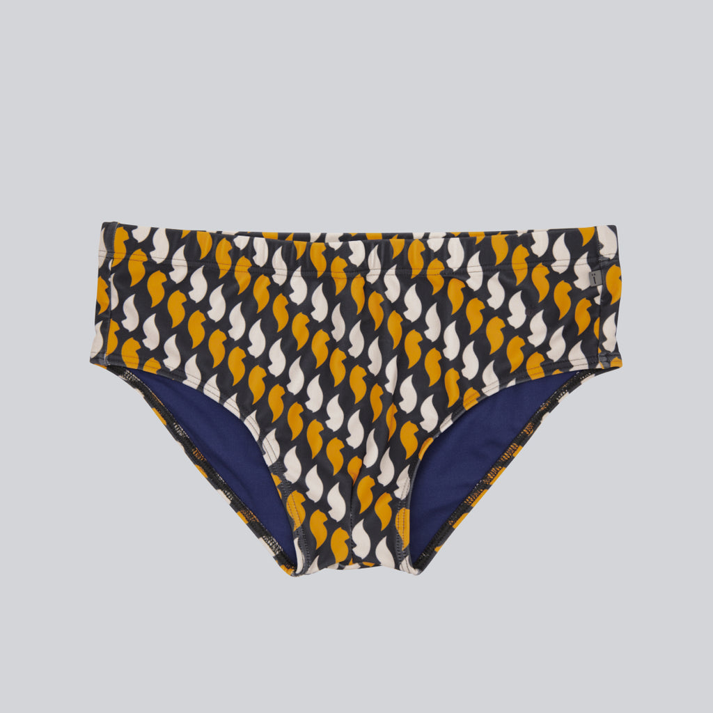 MÏAU Smart Brief Cat Purpleish men's swim brief
