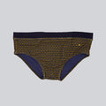 MÏAU Club Brief Tongue Orangerie men's swim brief