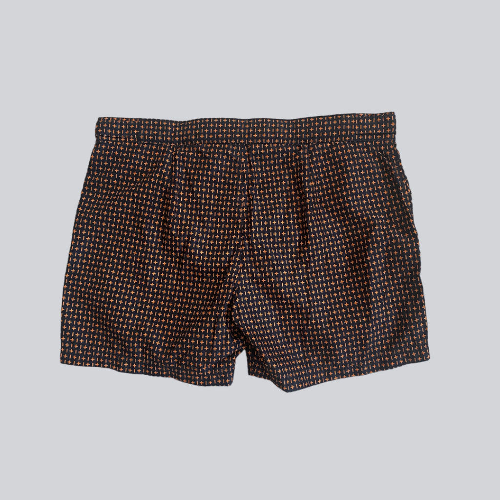 MÏAU Smart Short Tongue Orangerie men's swim shorts