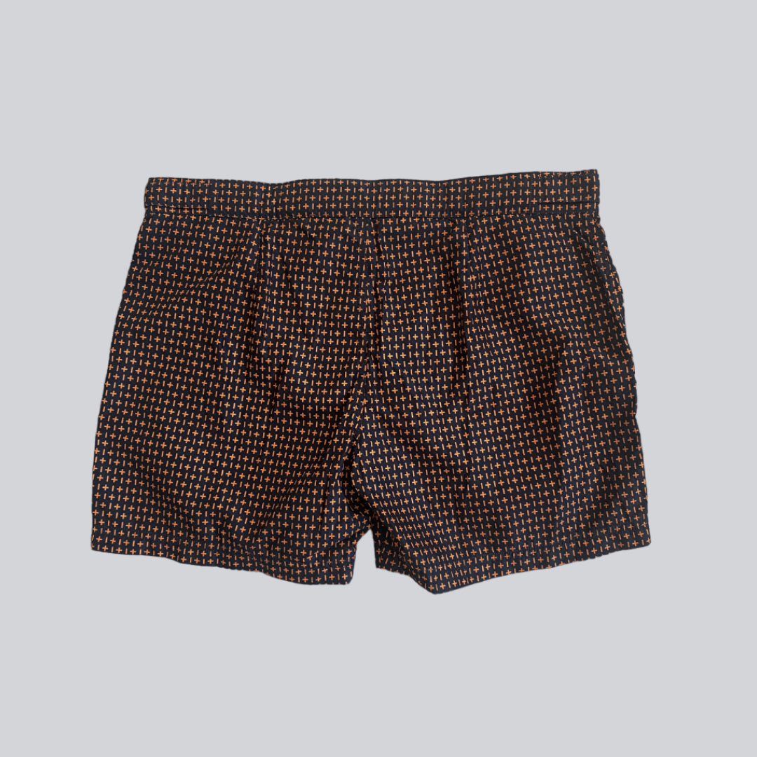 MÏAU Smart Short Tongue Orangerie men's swim shorts