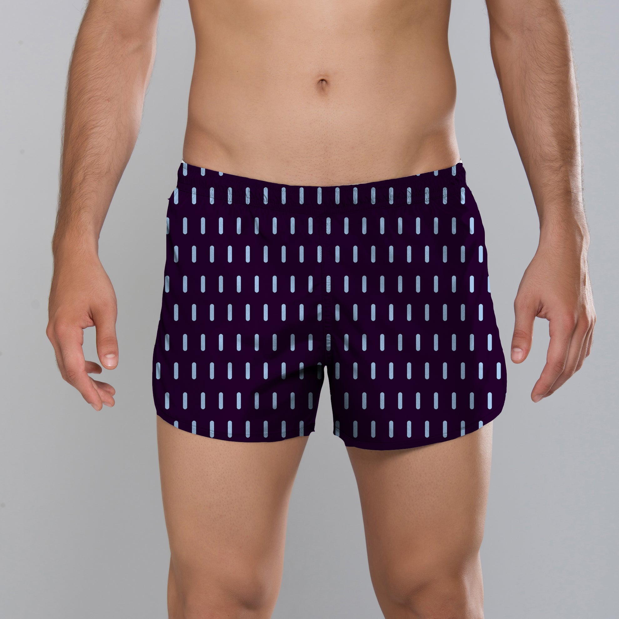 MÏAU Rocky Sport Short Tongue Infinity Blue men's swim shorts