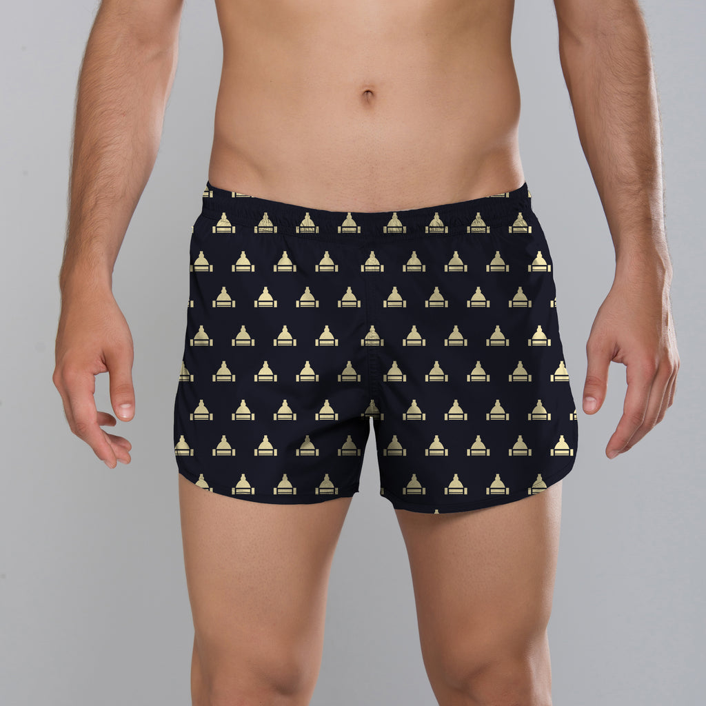 MÏAU Rocky Sport Short Salvador Dome Purpleish men's swim shorts