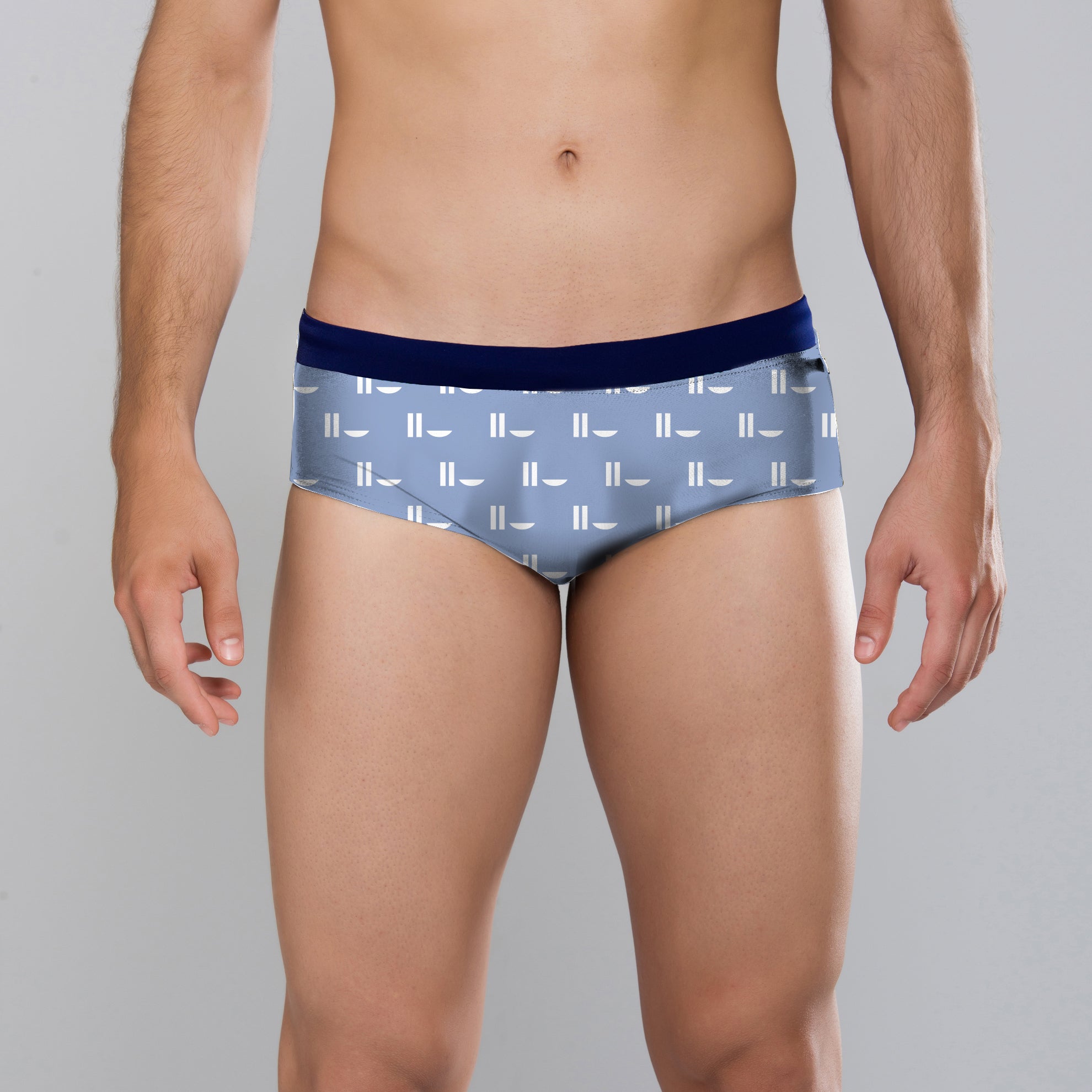 MÏAU Club Brief Brasilia Blue Coaster men's swim brief