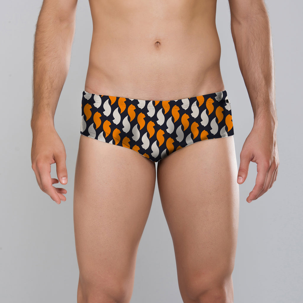 MÏAU Smart Brief Cat Purpleish men's swim brief