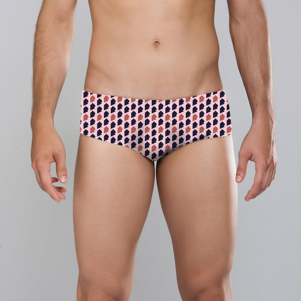 MÏAU Smart Brief Cat Kinky Pinky men's swim brief