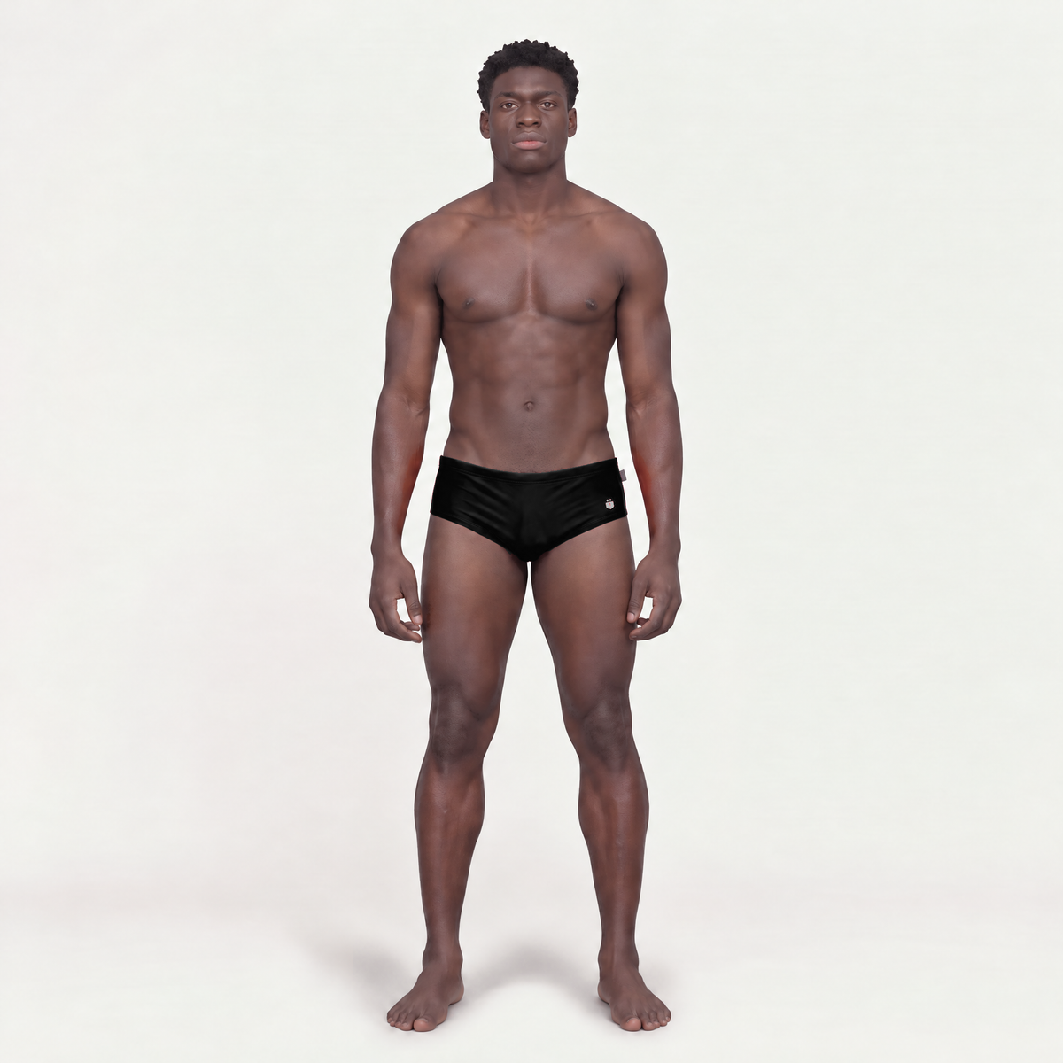 Smart Brief Colours Club Black — MÏAU men's swim brief