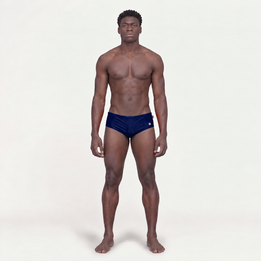 Smart Brief Colours Blue Superb — MÏAU men's swim brief