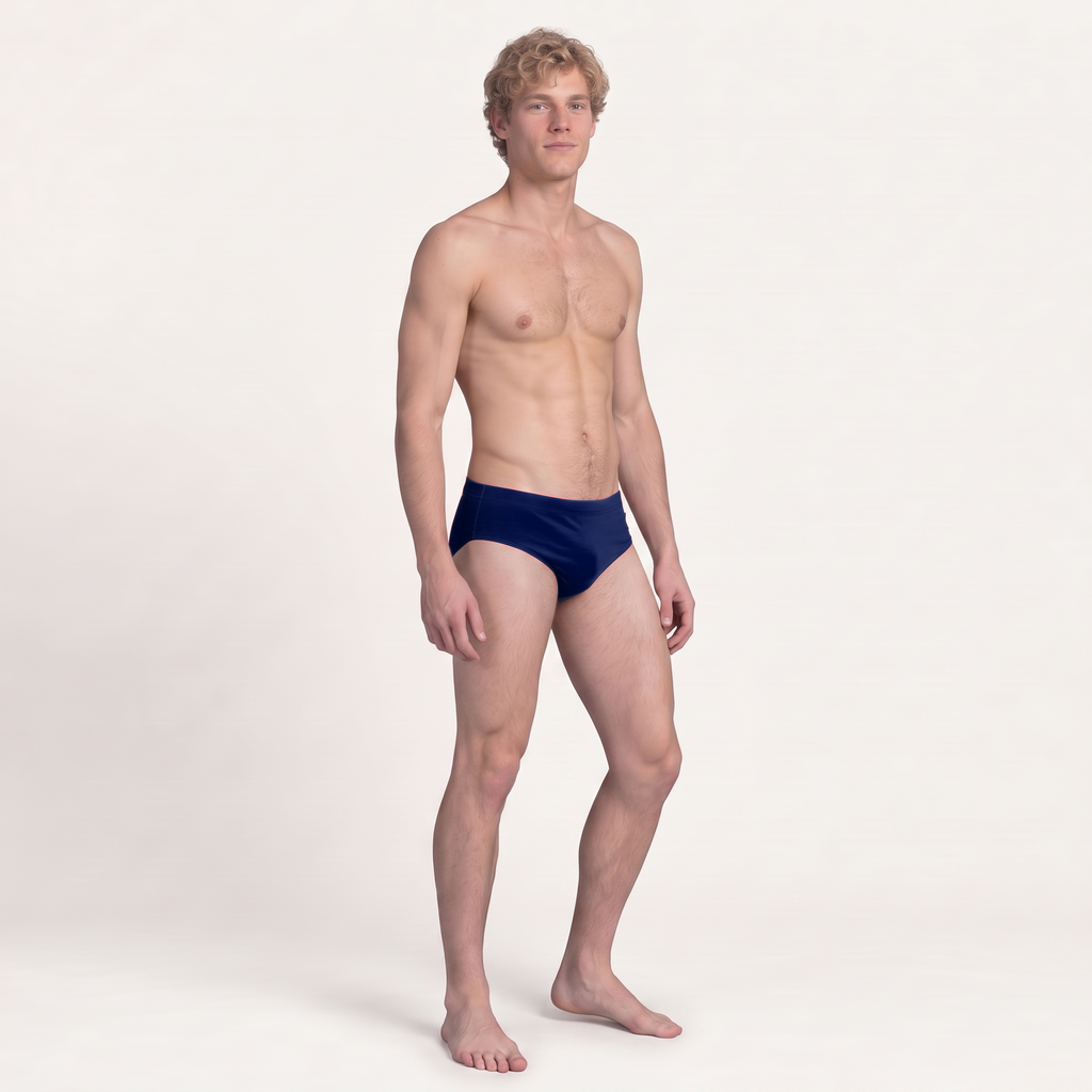 Smart Brief Colours Blue Superb — MÏAU men's swim brief