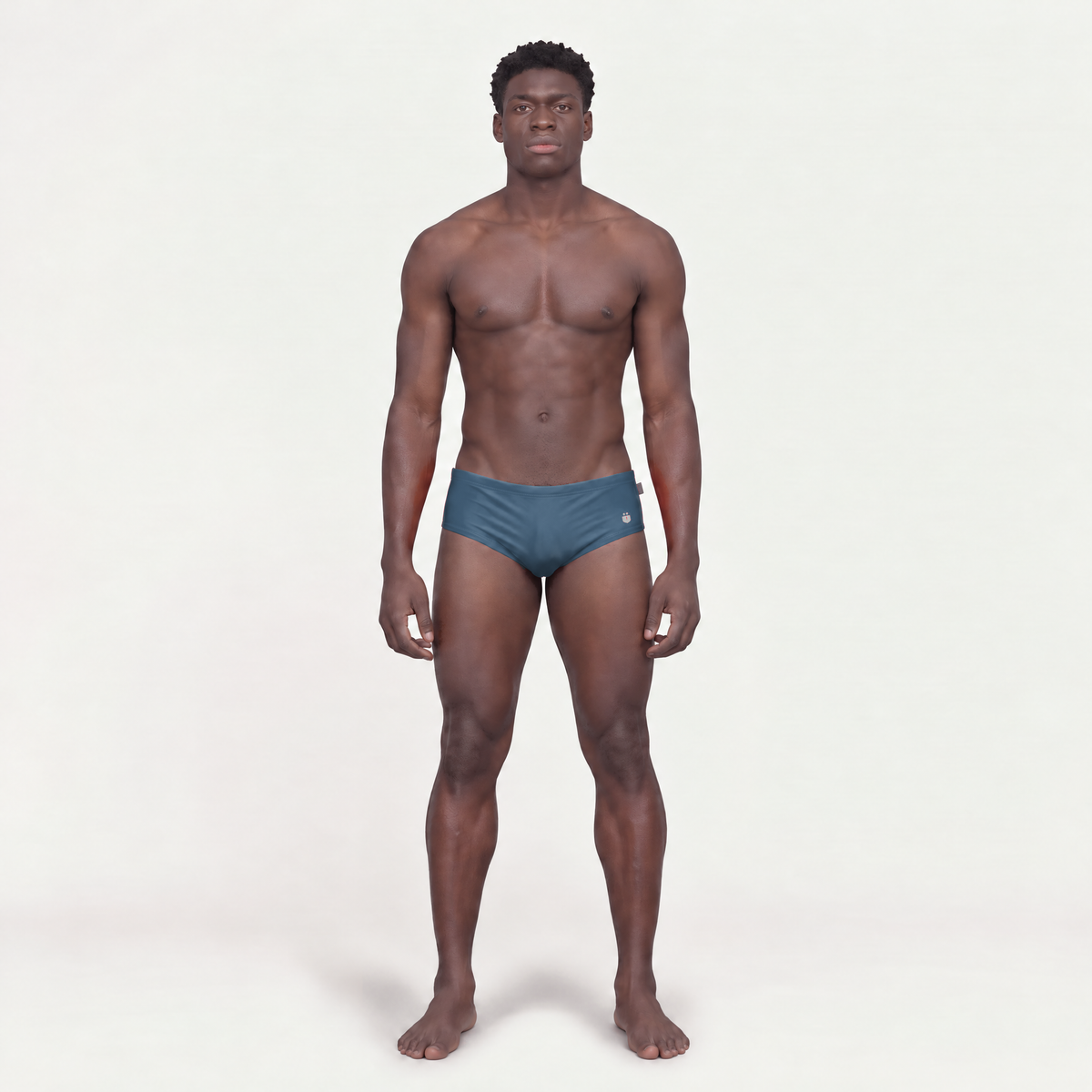 Smart Brief Colours Miau Grey — MÏAU men's swim brief