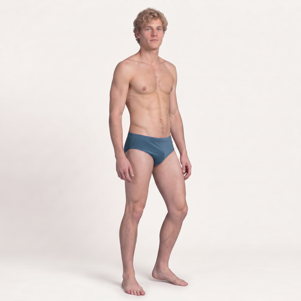 Smart Brief Colours Miau Grey — MÏAU men's swim brief