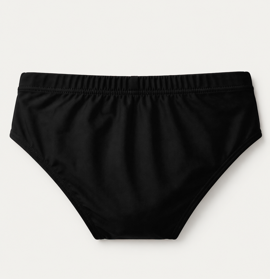 Smart Brief Colours Club Black — MÏAU men's swim brief