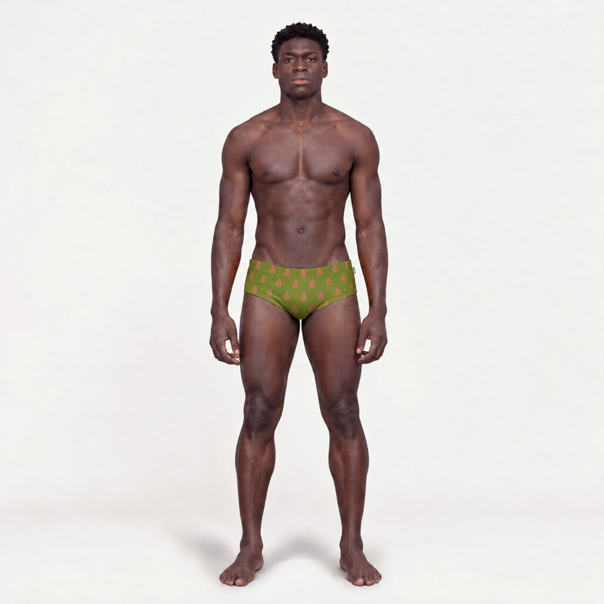 Smart Brief Sugarloaf Golf Green — MÏAU men's swim brief
