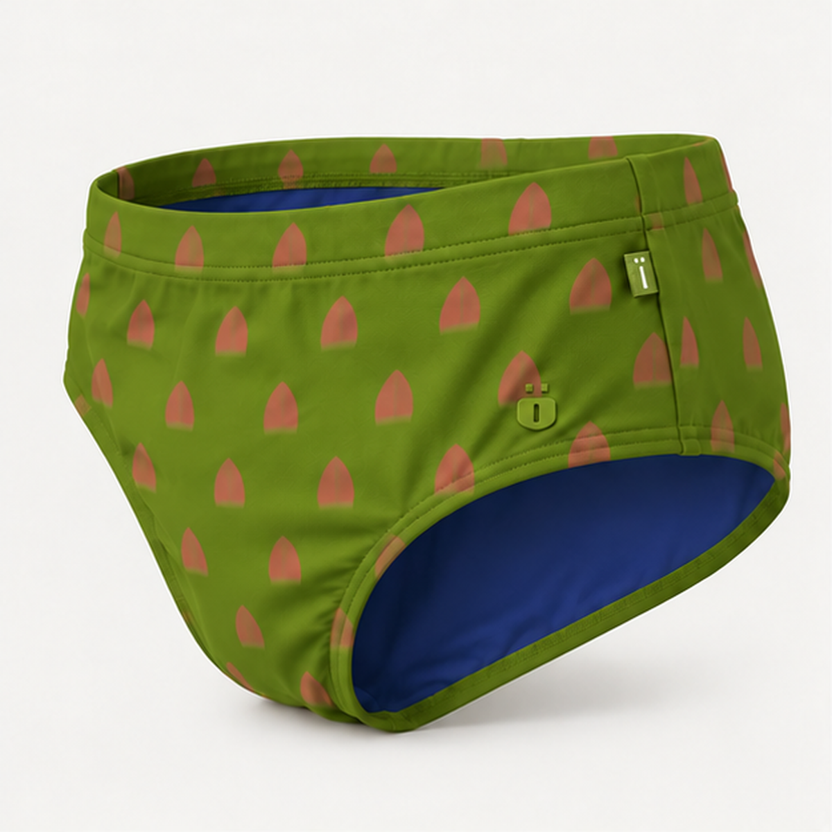 Smart Brief Sugarloaf Golf Green — MÏAU men's swim brief