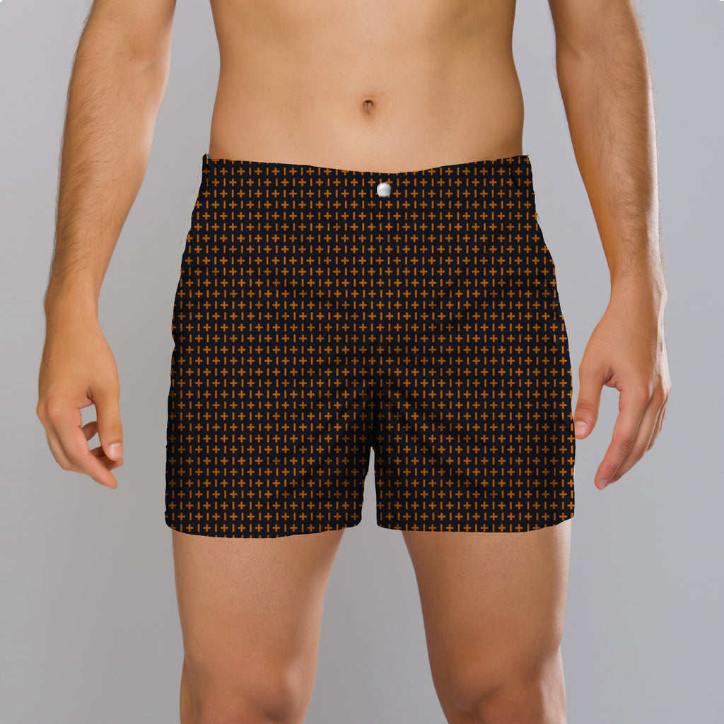 MÏAU Smart Short Tongue Orangerie men's swim shorts
