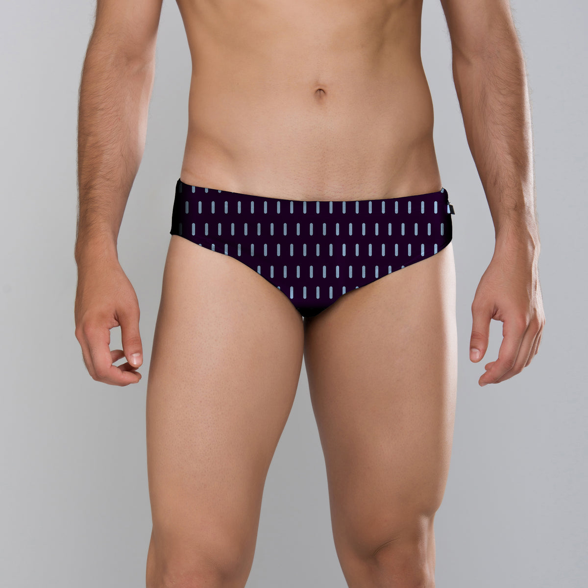 MÏAU Sport Brief Tongue Infinite Blue men's swim brief