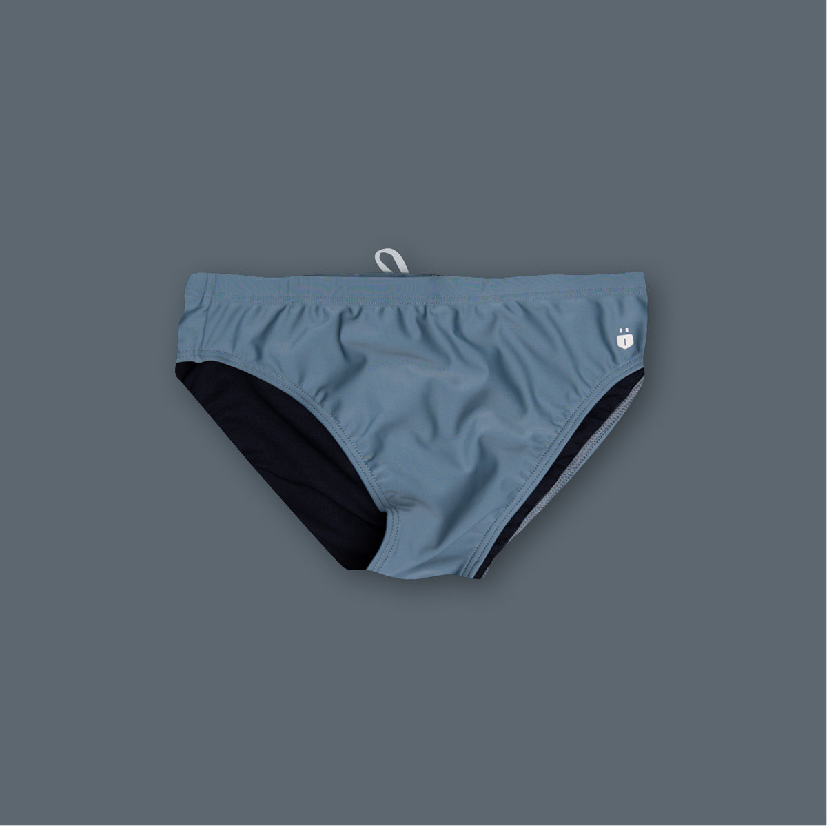 MÏAU Sport Brief Colours Miau Grey men's swim brief