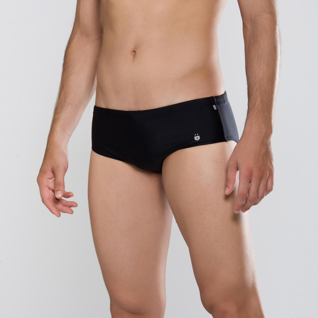 MÏAU Smart Brief Colours Club Black men's swim brief