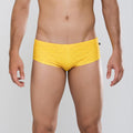 MÏAU Smart Brief Cats Brazilian Yellow men's swim brief