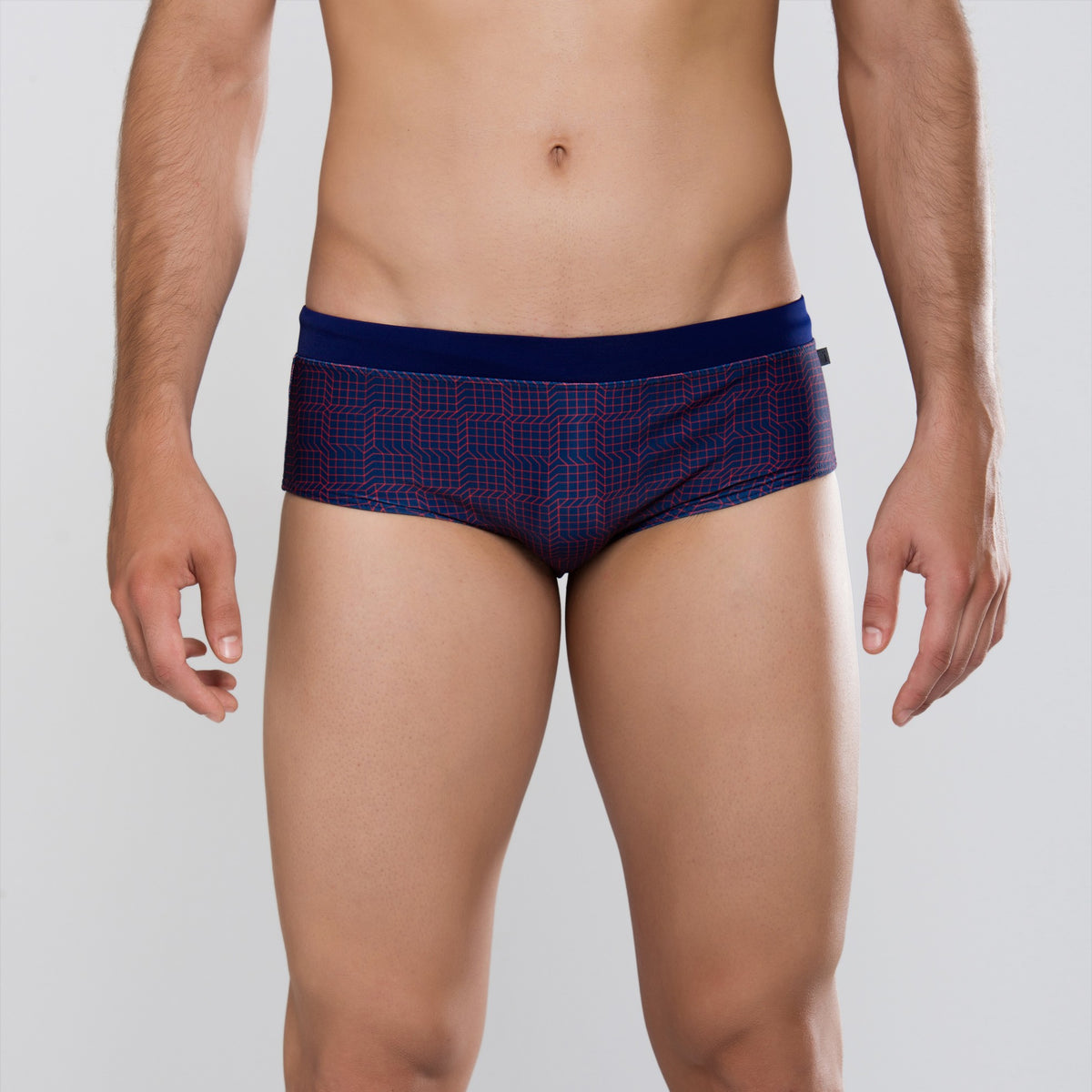 MÏAU Club Brief Geo men's swim brief