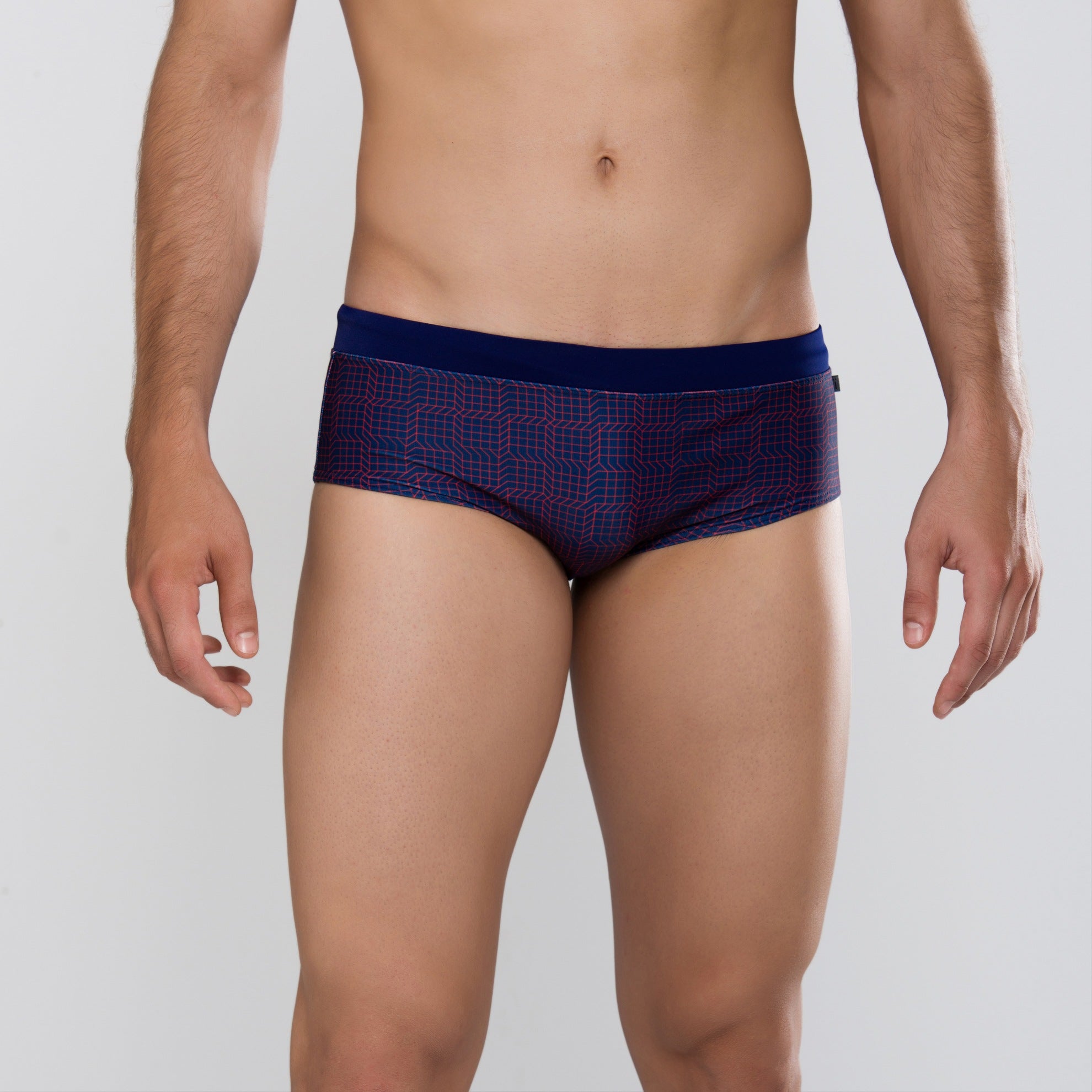 MÏAU Club Brief Geo men's swim brief
