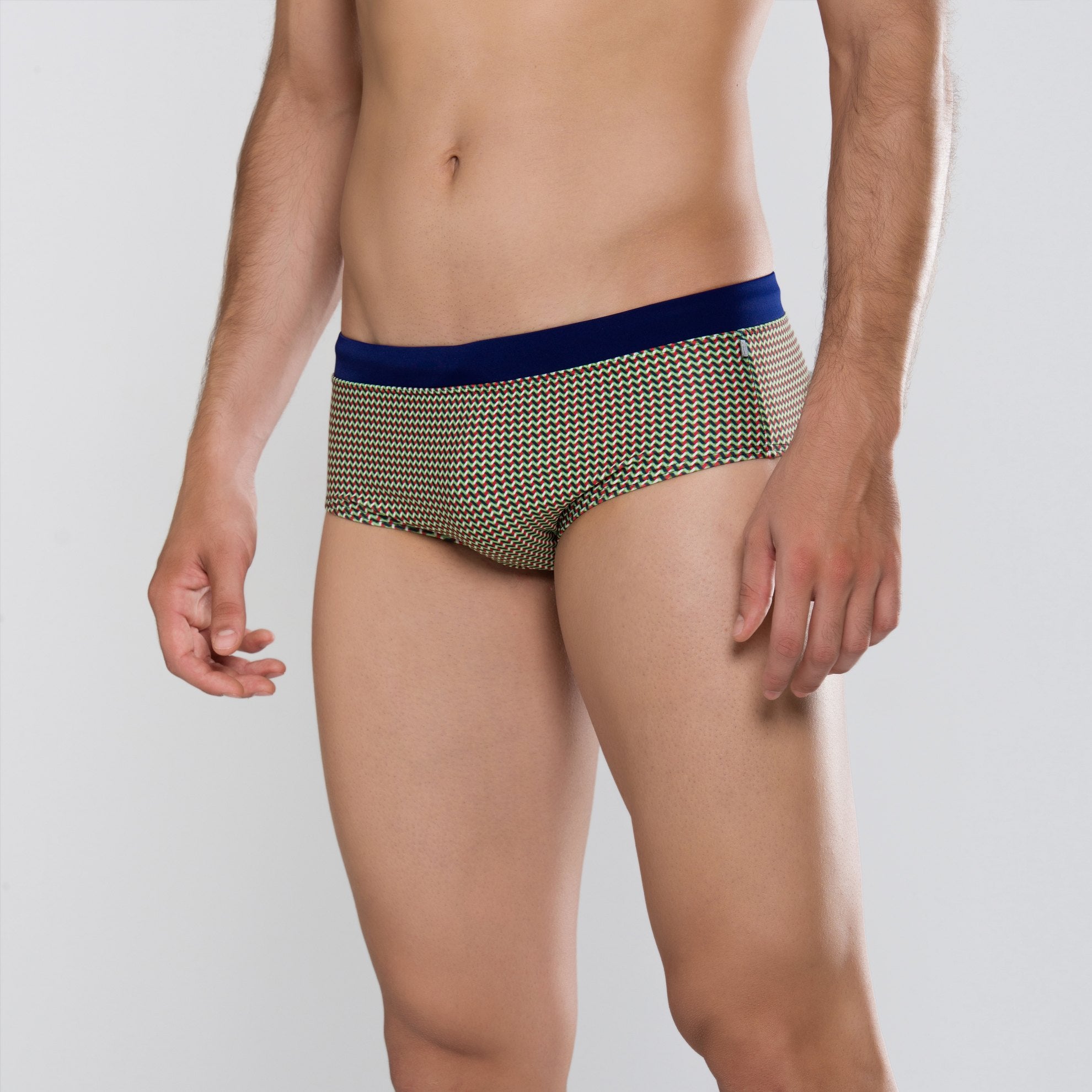 MÏAU Club Brief Geo men's swim brief