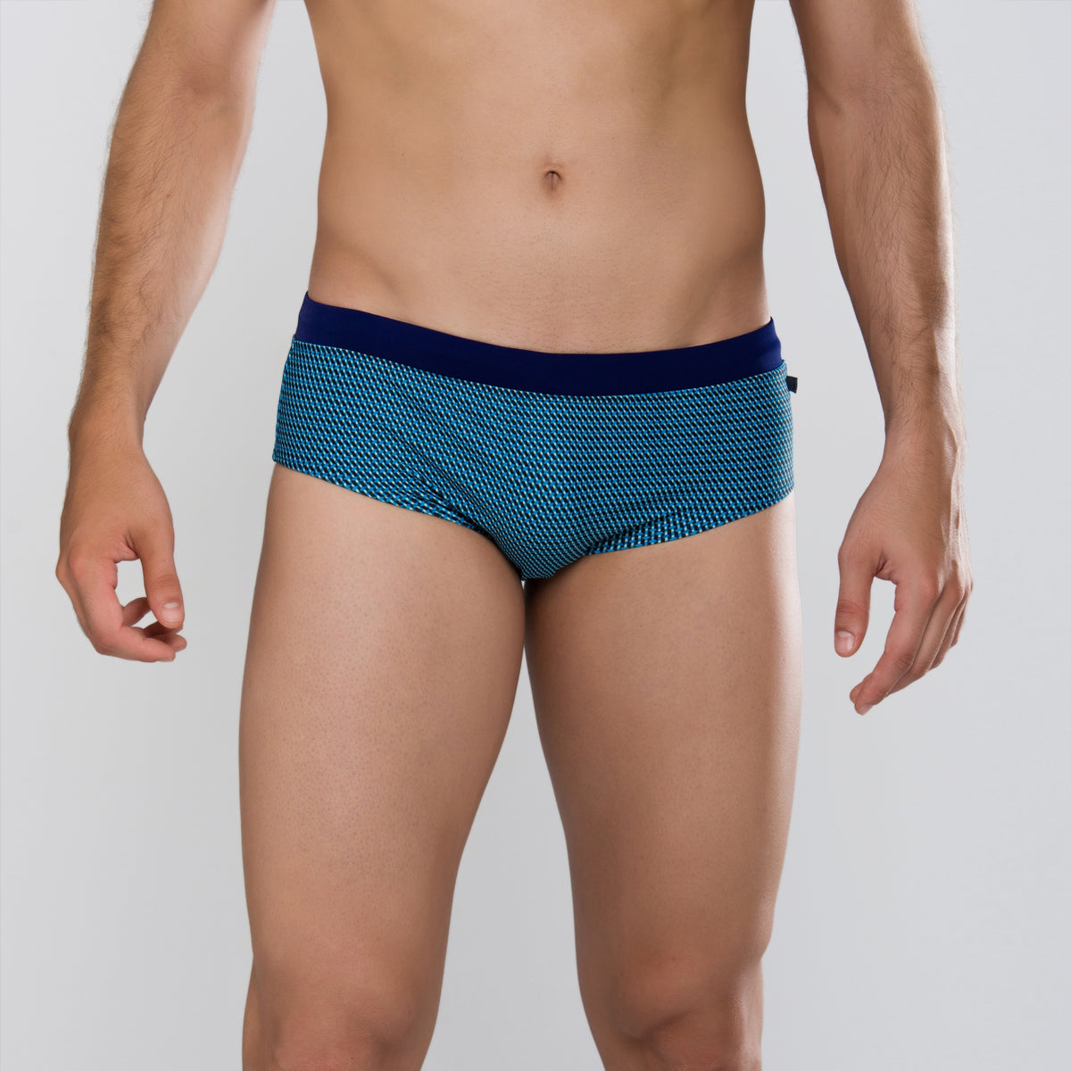 MÏAU Club Brief Geo men's swim brief