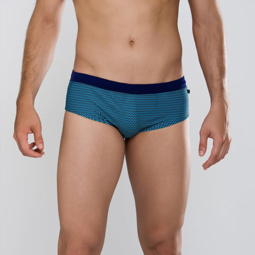 MÏAU Club Brief Geo men's swim brief