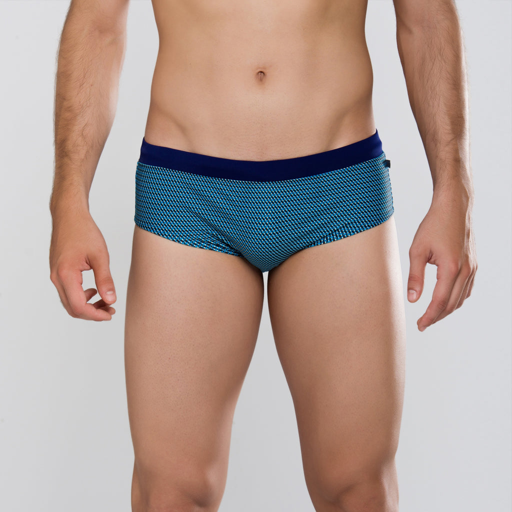 MÏAU Club Brief Geo men's swim brief
