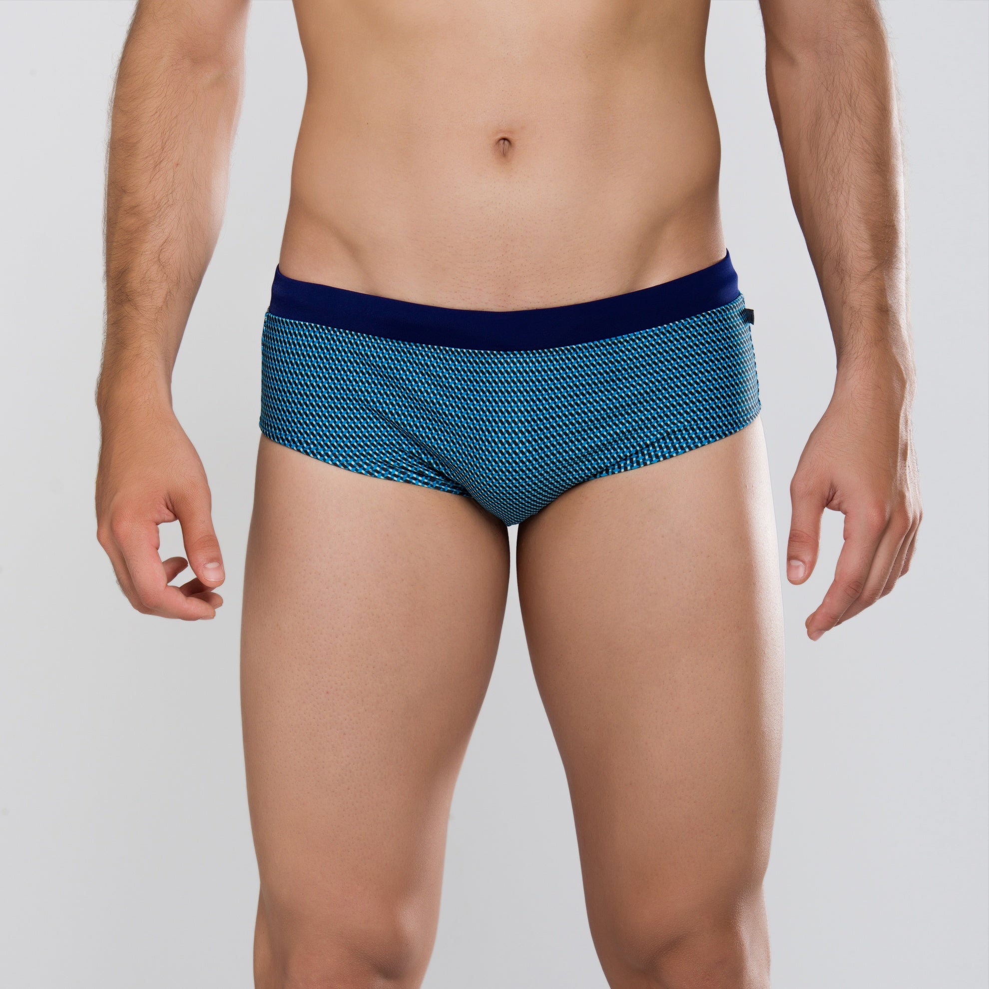 MÏAU Club Brief Geo men's swim brief