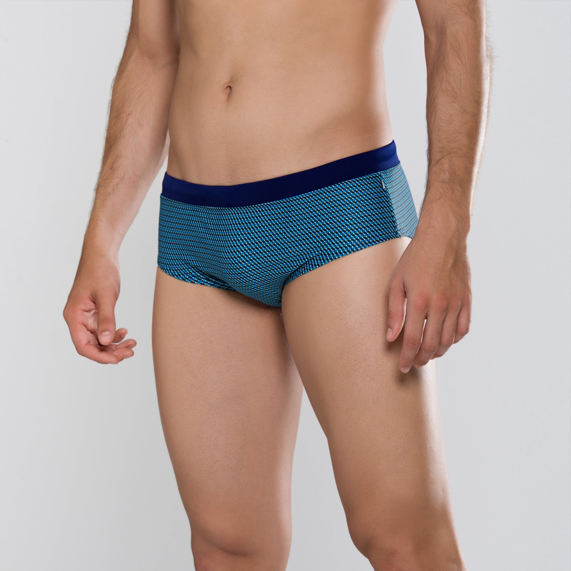MÏAU Club Brief Geo men's swim brief