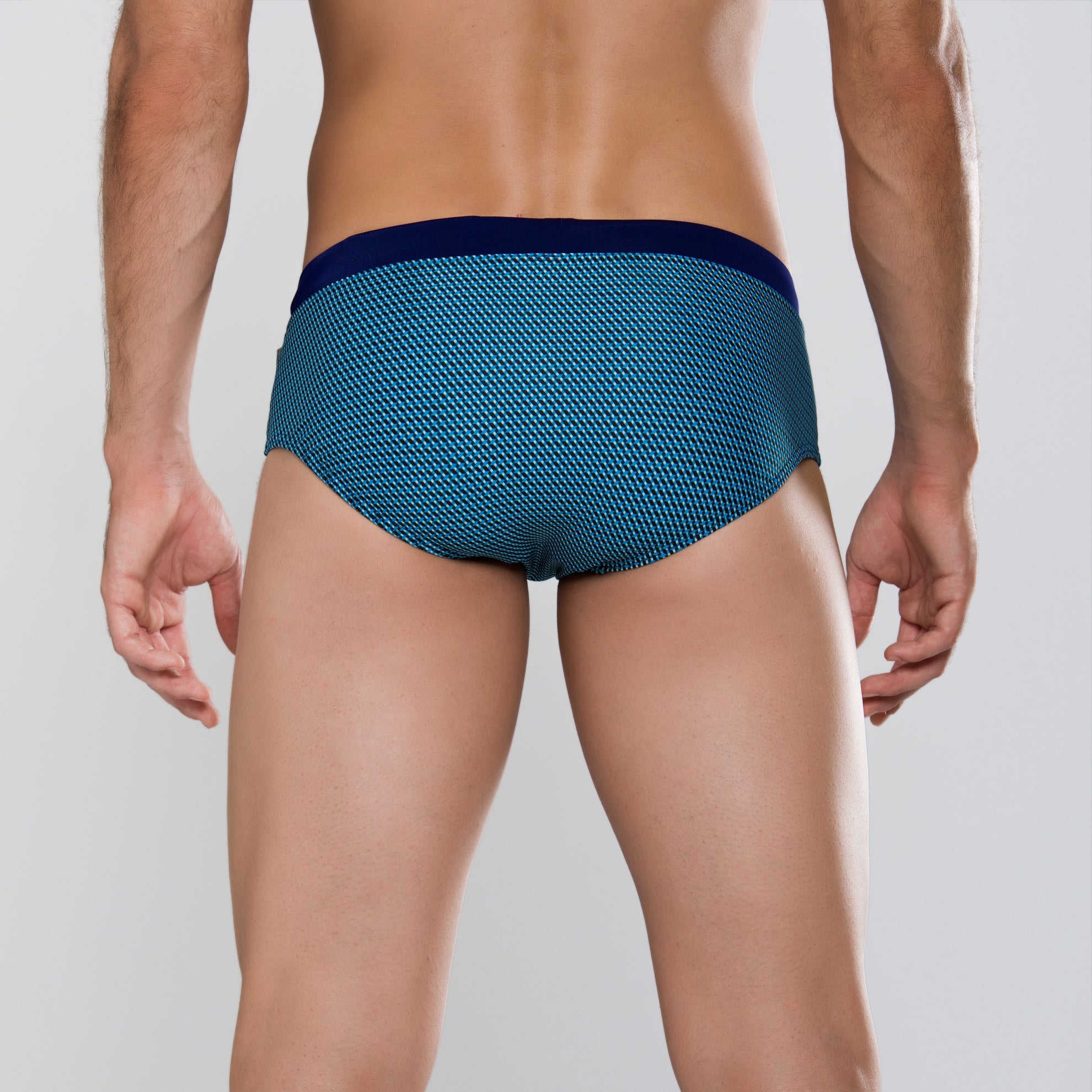 MÏAU Club Brief Geo men's swim brief