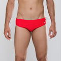 MÏAU Sport Brief Colours Smoothy Red men's swim brief